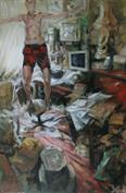 2007, coming home, 120x80cm