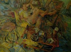 2011-12-19, 'an evening with me', 110x150cm