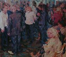 2012-12-18, what a party we had, 140x160cm